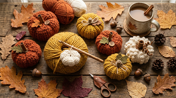 Fall Crochet Patterns & Ideas: Pumpkins, Cozy Scarves & Woodland Amigurumi — MrsCrochetWorld