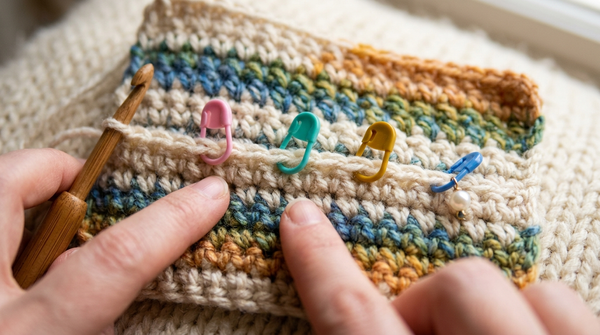 How to Count Crochet Stitches and Rows (Stop Losing Count) — MrsCrochetWorld