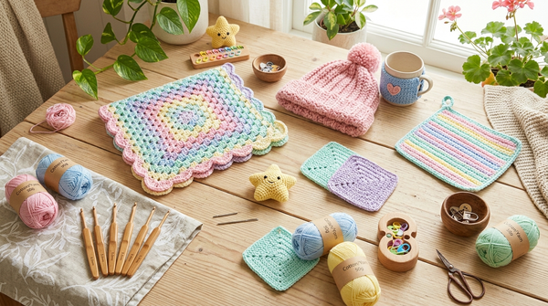12 Best Beginner Crochet Patterns to Build Confidence Fast — MrsCrochetWorld