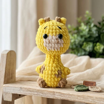 Free Giraffe Crochet Pattern PDF – No-Sew Amigurumi