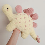 Easy Stegosaurus Crochet Pattern (PDF) for Beginners