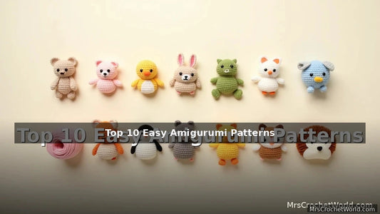 top 10 easy amigurumi patterns beginners 2026