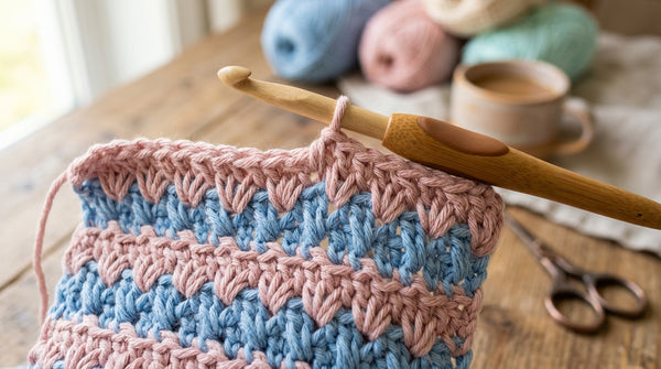How to Crochet the Spike Stitch (Long / Dropped Stitch) — MrsCrochetWorld