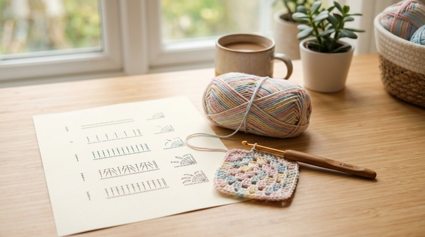 How to Read Crochet Symbol Charts (Beginner Guide) — MrsCrochetWorld