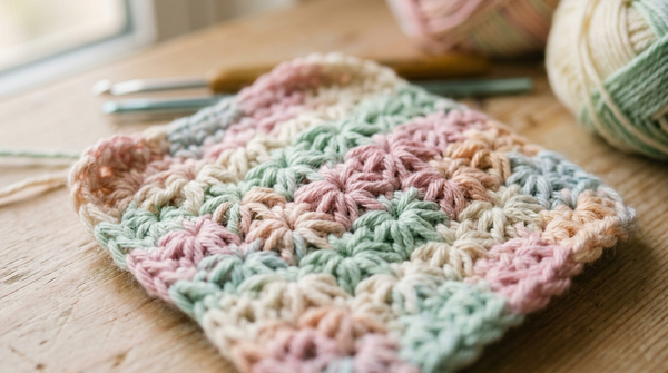 How to Crochet the Star Stitch (Daisy Stitch) — MrsCrochetWorld
