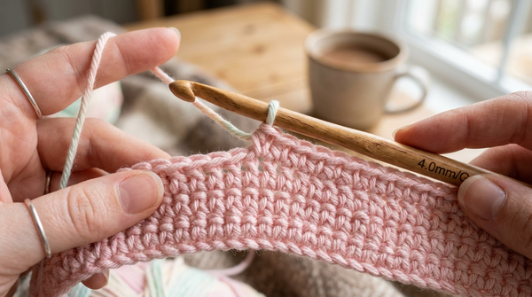 How to Get Even Crochet Tension (Hold Your Yarn & Hook Right) — MrsCrochetWorld