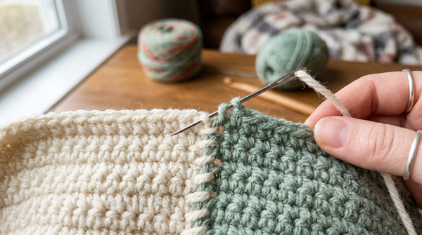 How to Seam Crochet: Mattress Stitch vs Whipstitch — MrsCrochetWorld