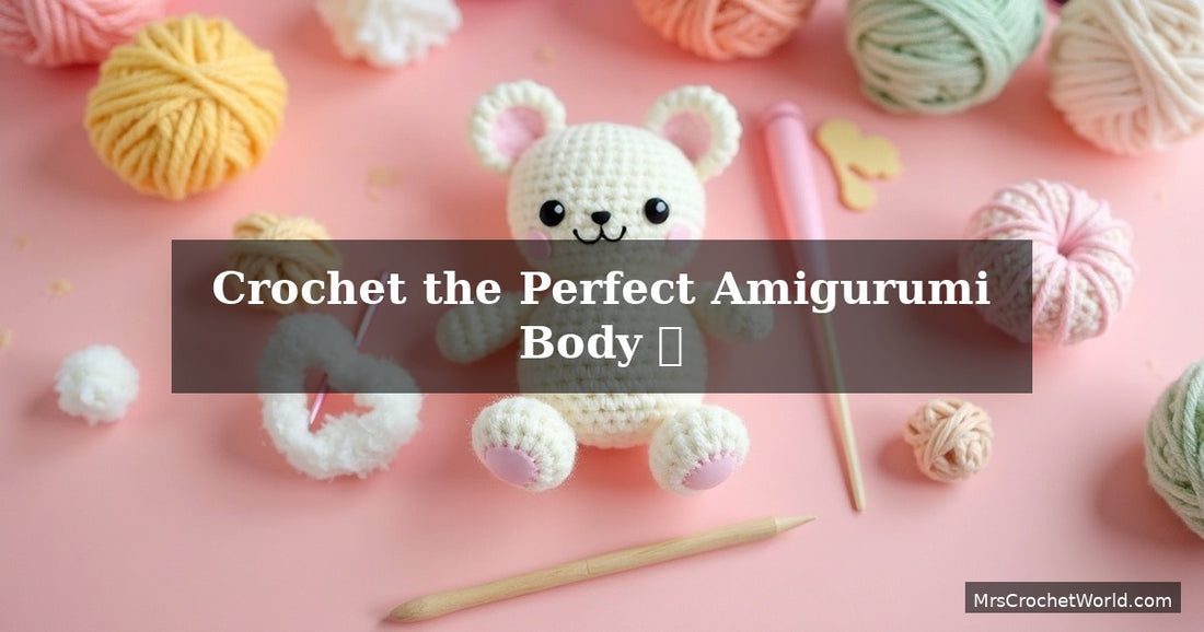 How to Crochet Animal Body - MrsCrochetWorld