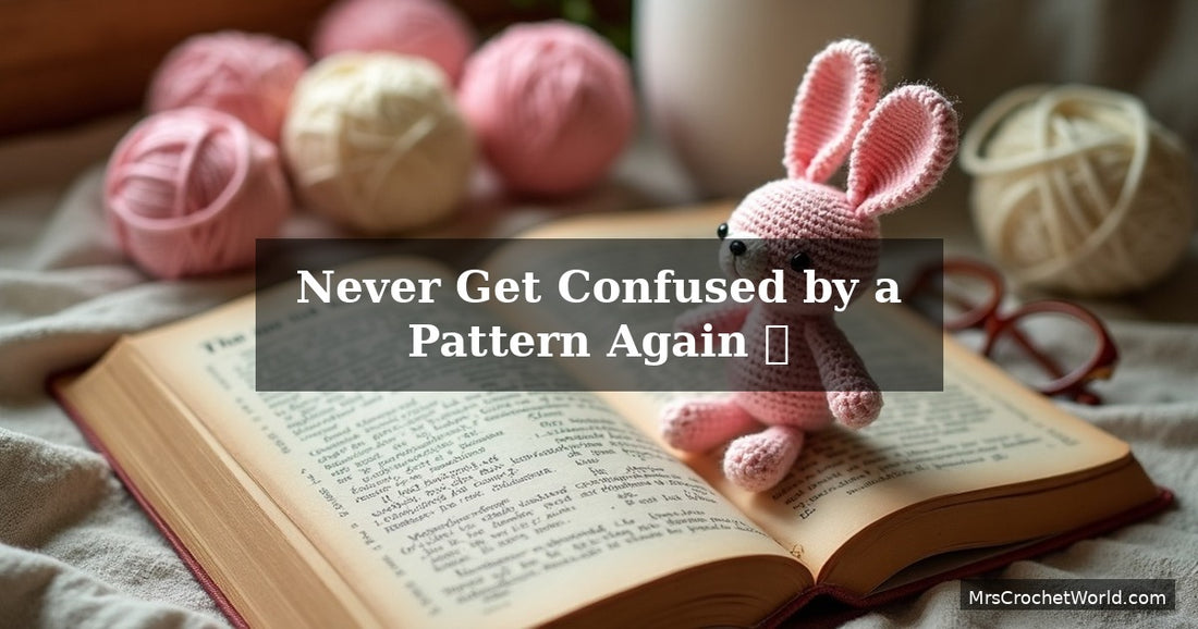 How to Read a Crochet Pattern - MrsCrochetWorld