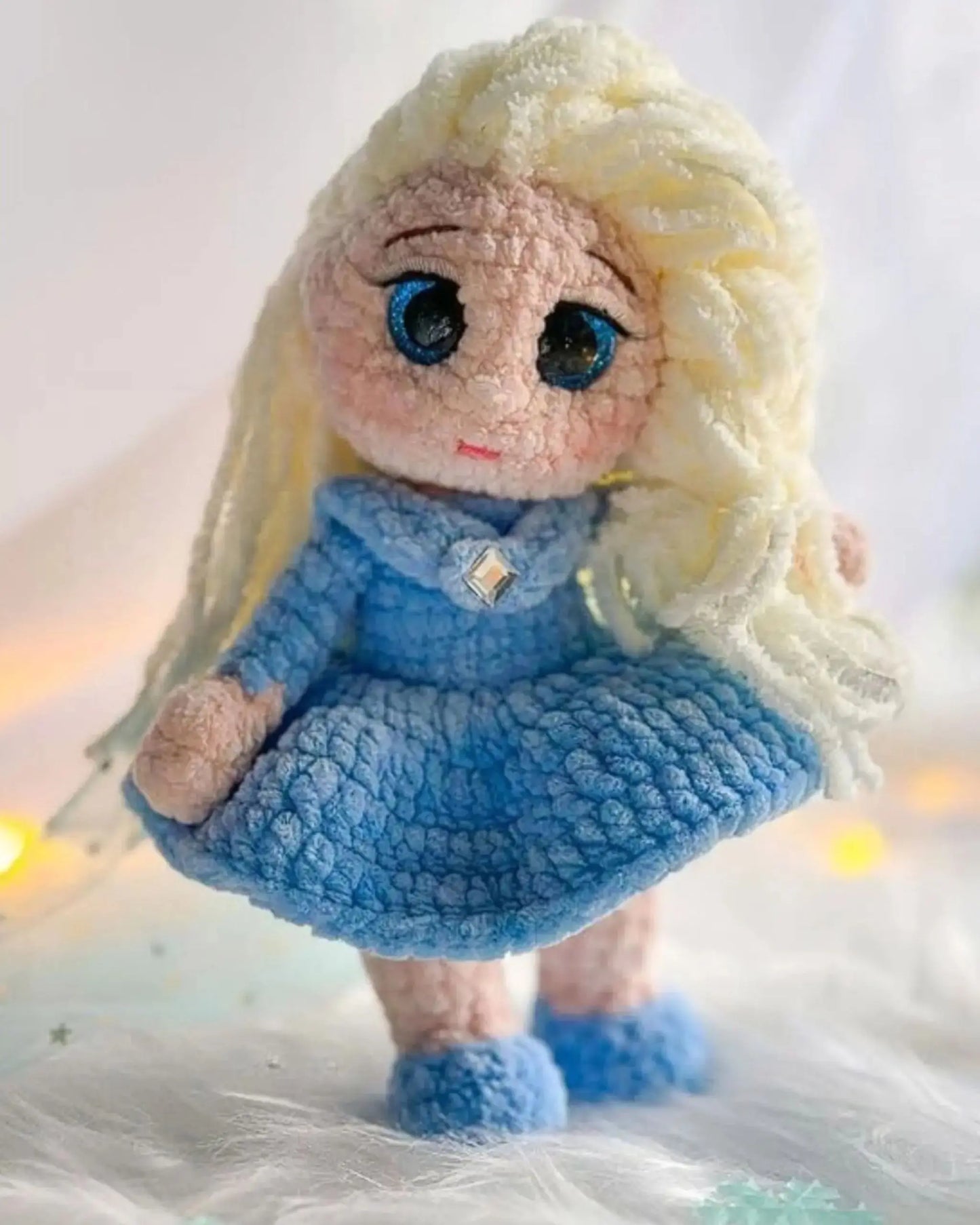 princess doll crochet pattern page 10 — amigurumi PDF MrsCrochetWorld