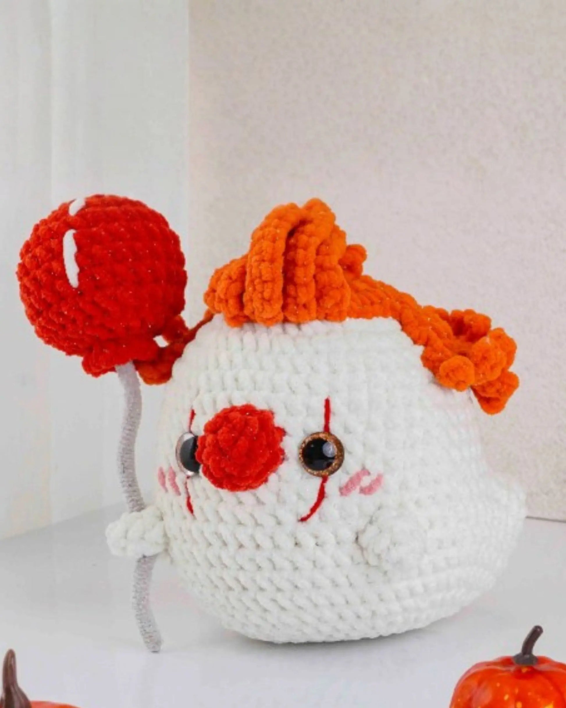 Halloween crochet book step-by-step pattern photos by MrsCrochetWorld