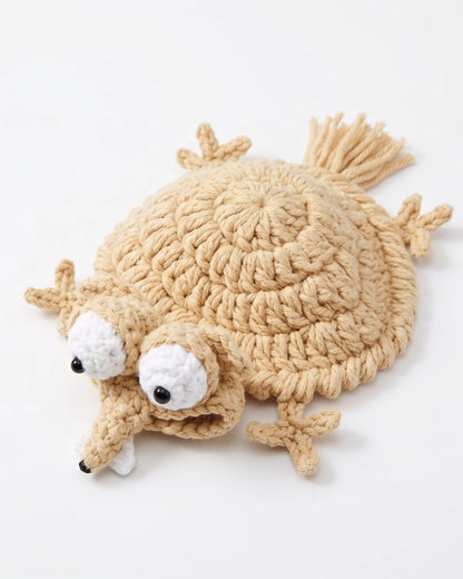 crochet coaster book page 10 — 20 designs animal collection MrsCrochetWorld
