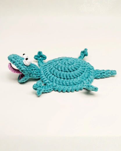 crochet coaster pattern page 11 — step by step photo tutorial PDF