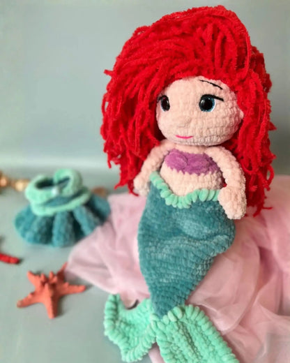 princess amigurumi crochet page 11 — doll pattern PDF MrsCrochetWorld