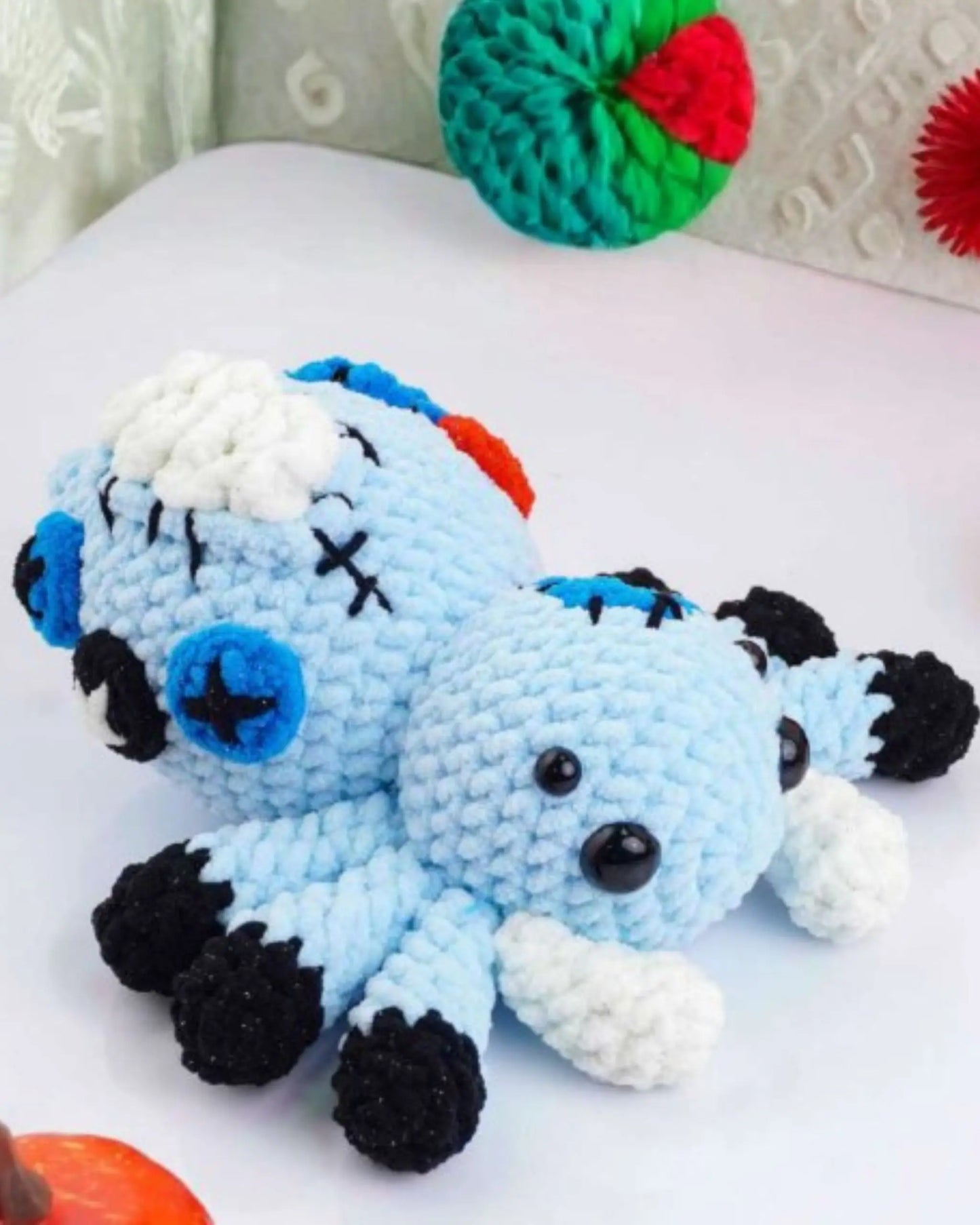 Spooky crochet decorations amigurumi book by MrsCrochetWorld