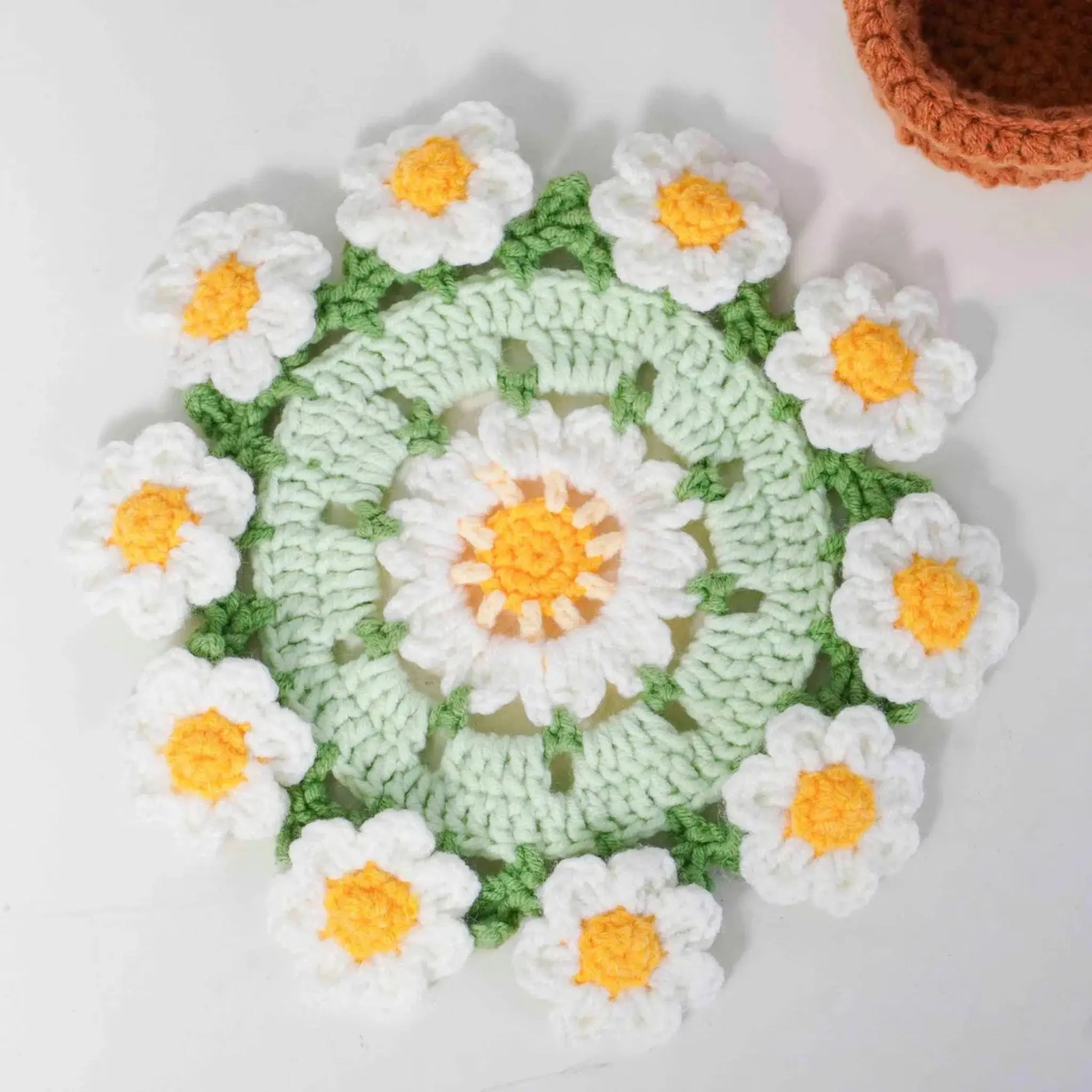 Crochet Flower Coaster Pattern Design 14 – PDF Bundle by MrsCrochetWorld