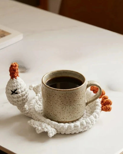 crochet coaster book page 1 — 20-in-1 animal pattern collection PDF
