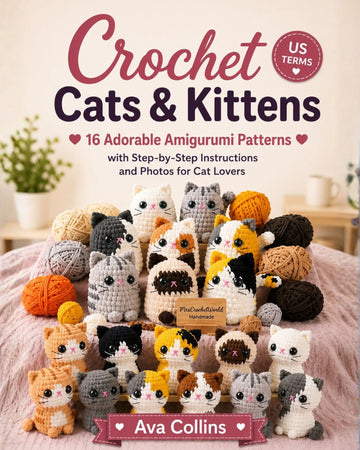 Crochet Cats & Kittens Pattern Book