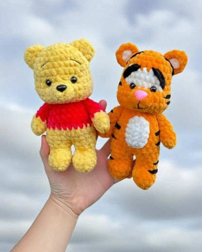 Honey Bear crochet amigurumi pattern page 2 — storybook PDF