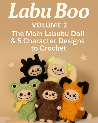 Mischief Critters doll crochet pattern book vol 2 — amigurumi PDF by MrsCrochetWorld