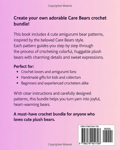 Care Bears crochet pattern book interior page 2 — amigurumi PDF MrsCrochetWorld