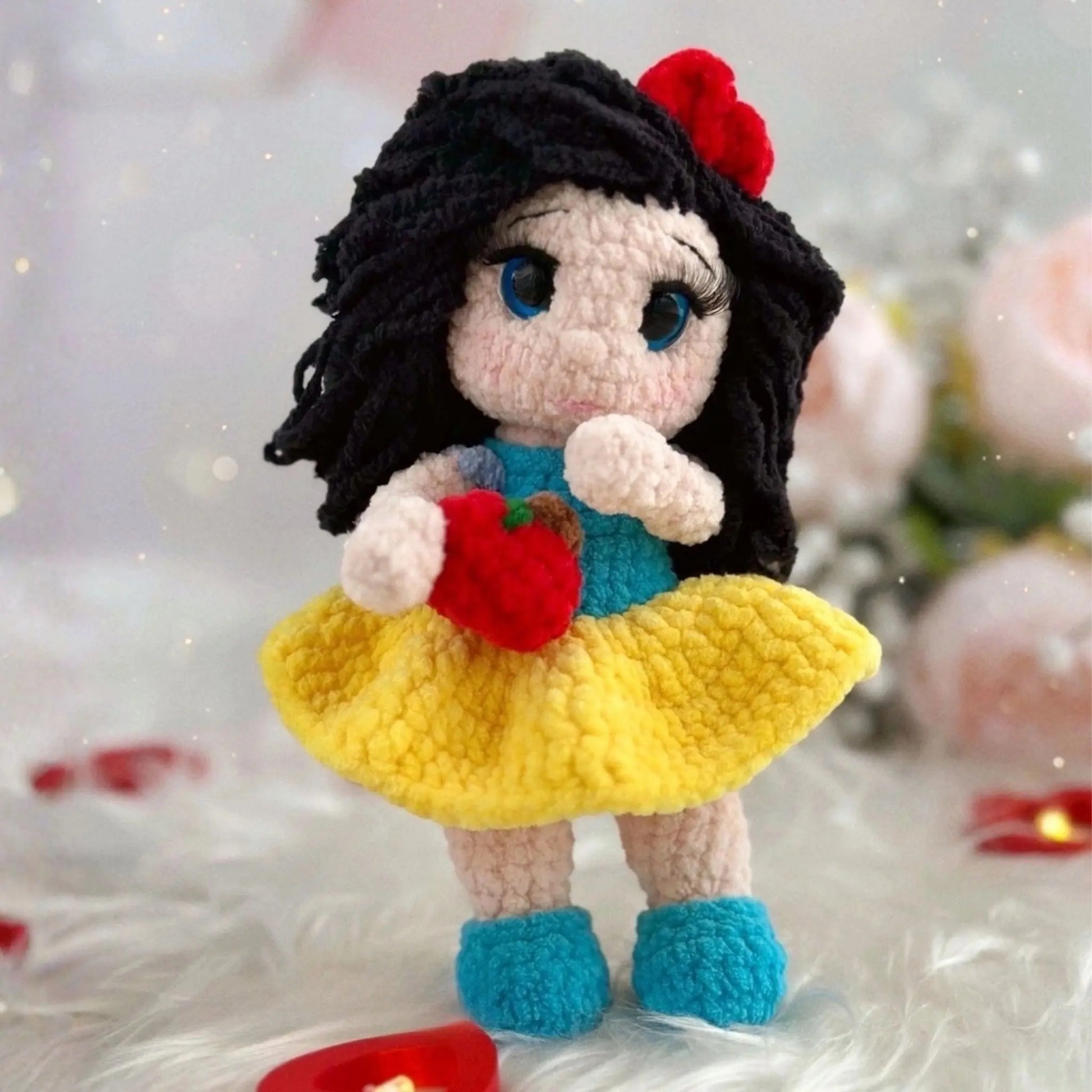12-in-1 Princess Crochet Doll Pattern Bundle — PDF Download crochet pattern PDF by MrsCrochetWorld