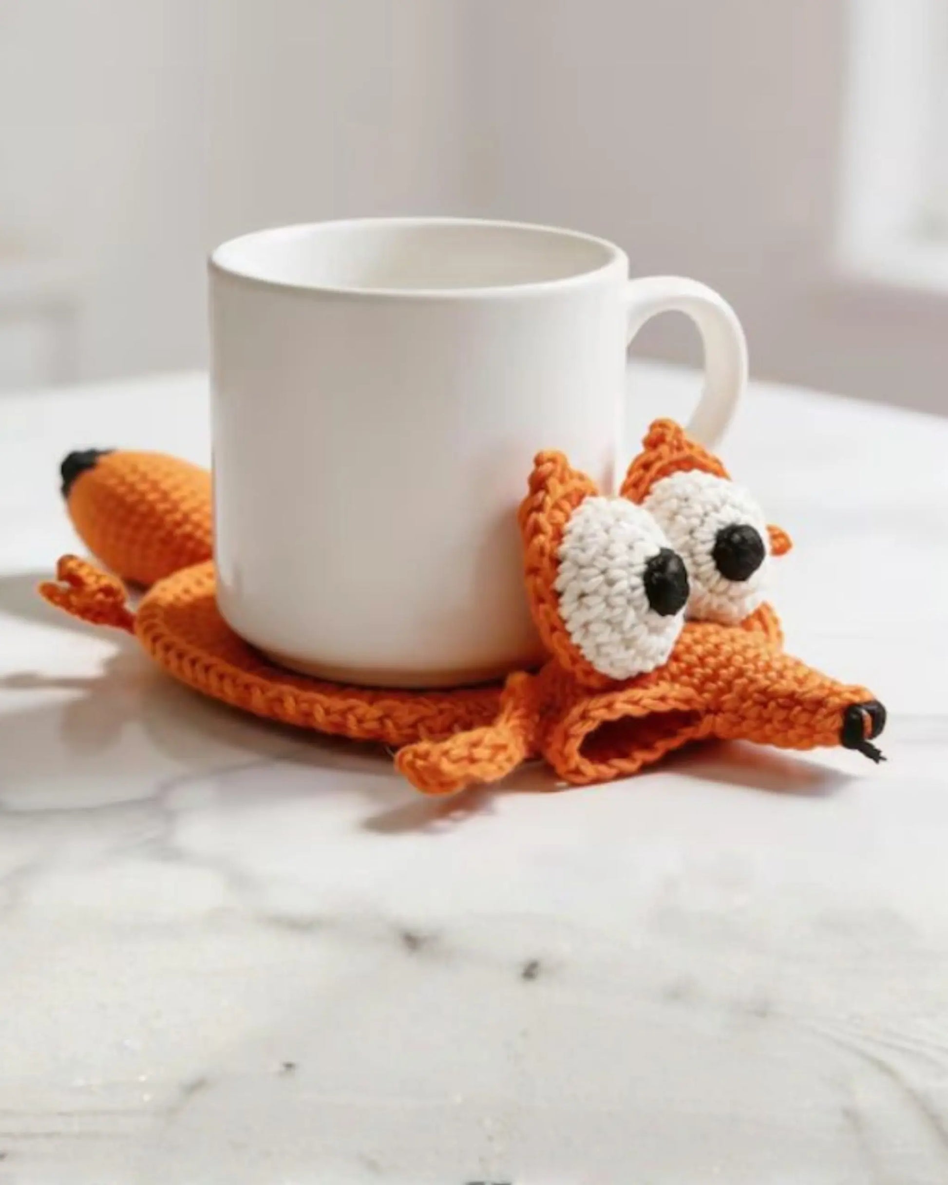 crochet coaster tutorial page 3 — cute animal amigurumi PDF