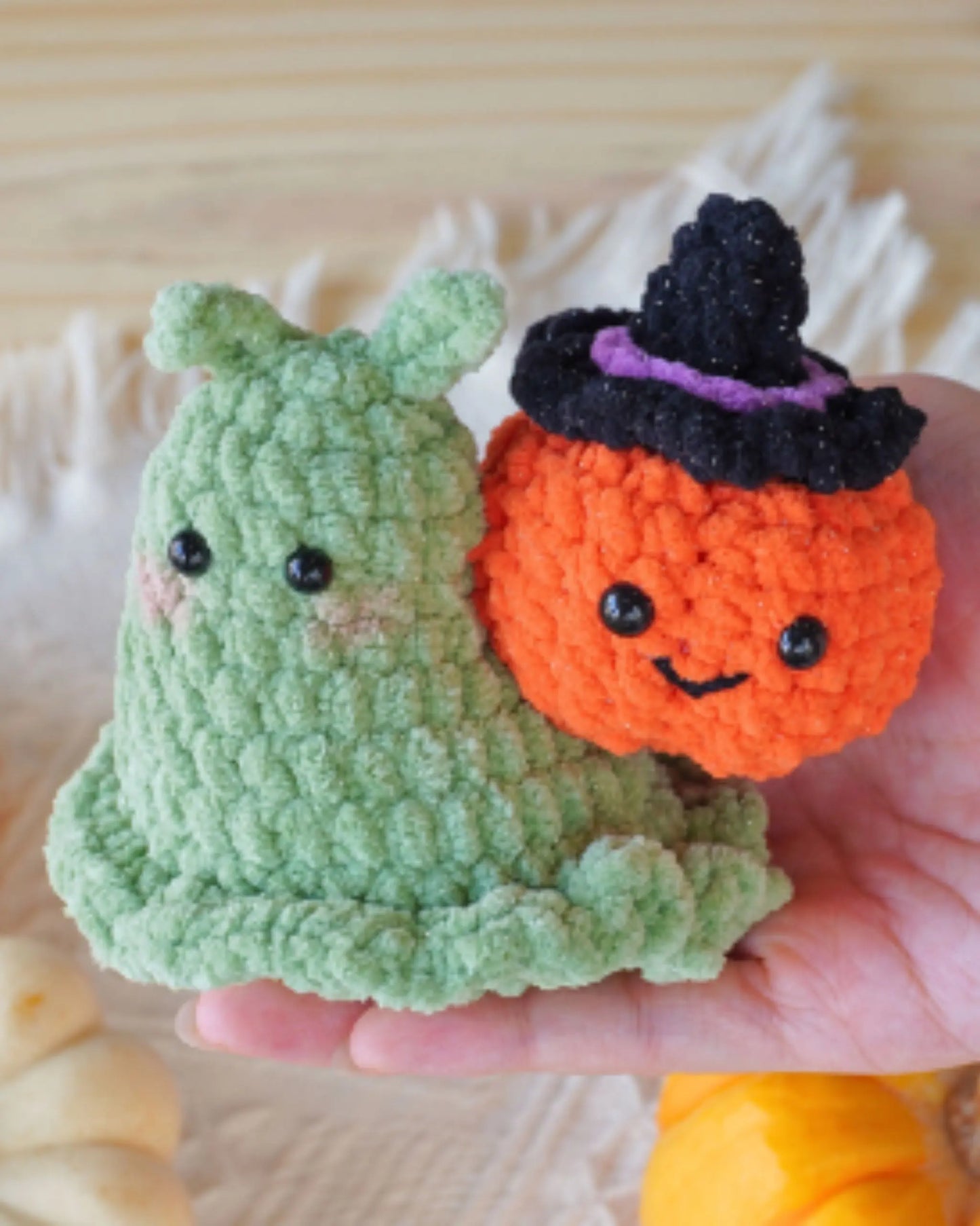 Spooky amigurumi Halloween crochet designs by MrsCrochetWorld