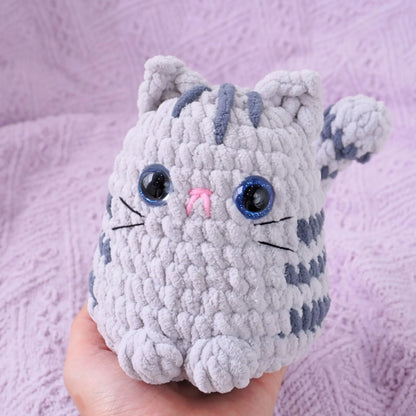 7-in-1 Chonky Cats Crochet Pattern Bundle PDF