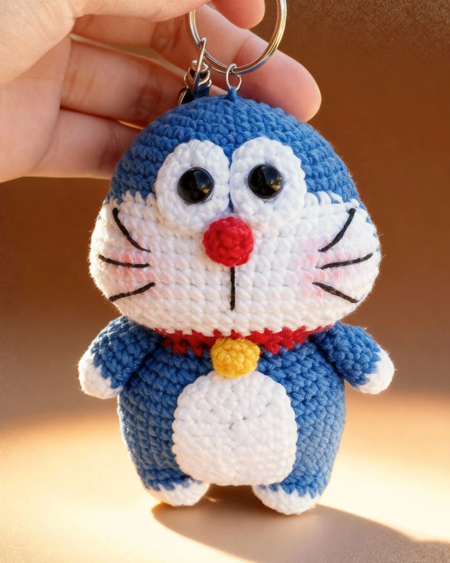 tiny amigurumi crochet page 4 — beginner keychain pattern PDF