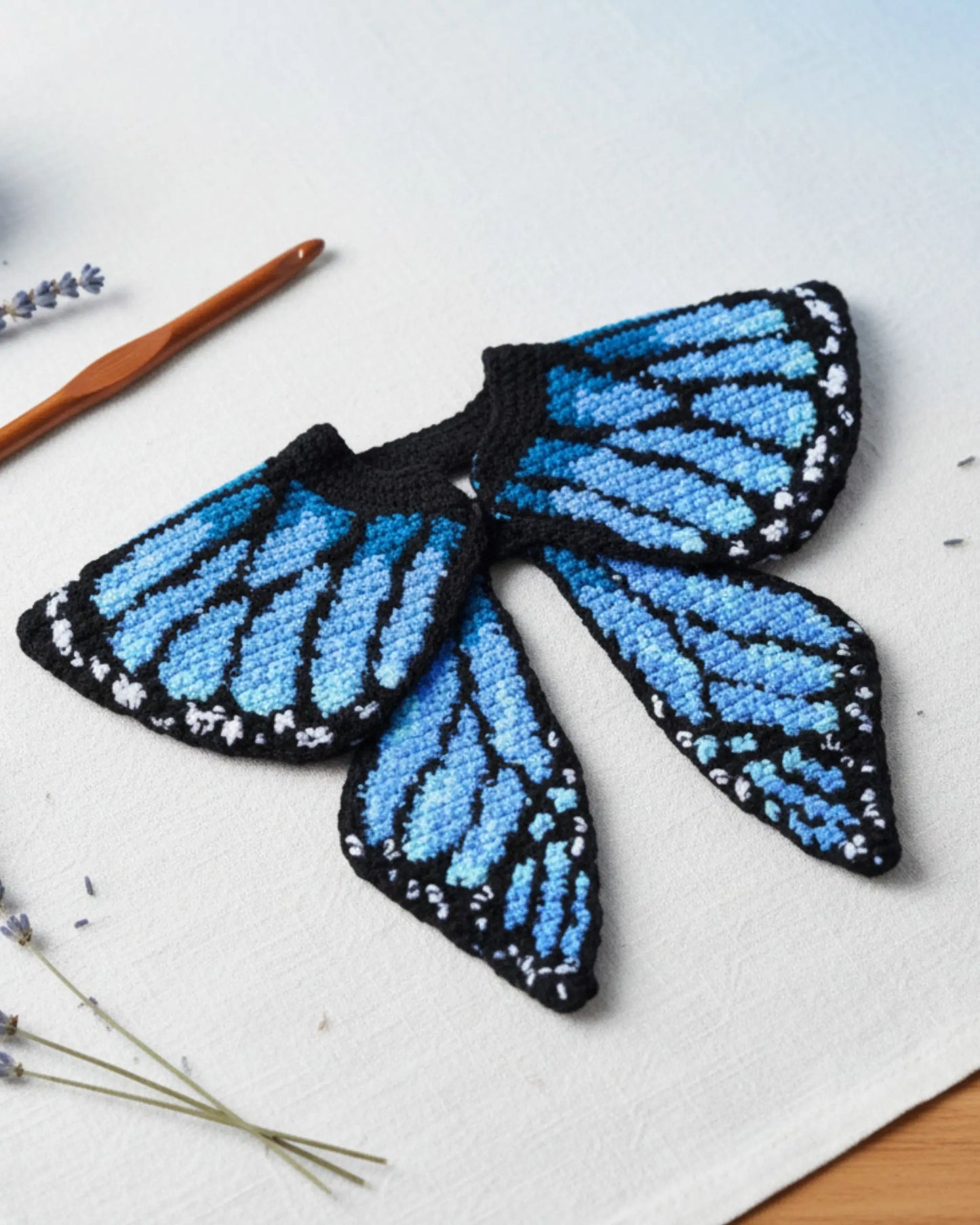 monarch butterfly crochet page 4 — cardigan pattern PDF MrsCrochetWorld