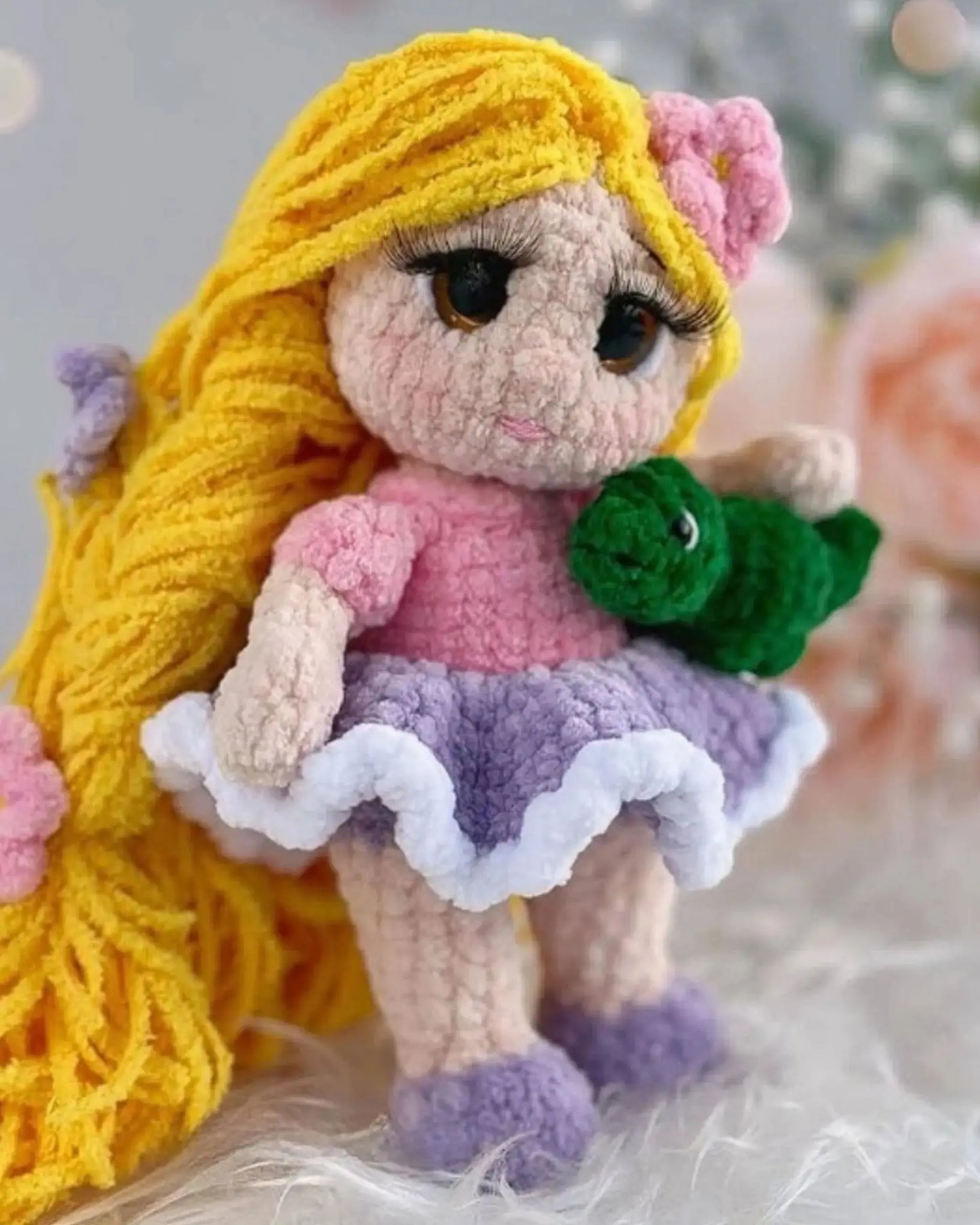 princess amigurumi crochet page 5 — doll tutorial PDF MrsCrochetWorld