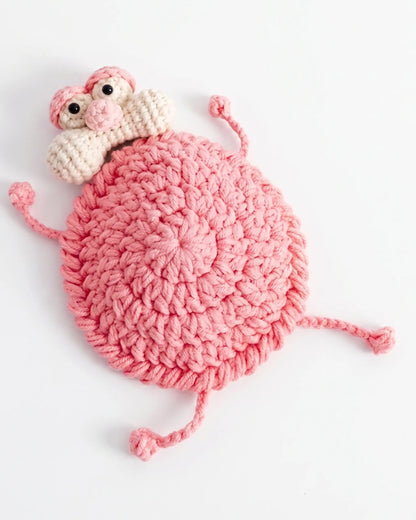 crochet coaster pattern page 5 — 20 animal designs PDF MrsCrochetWorld