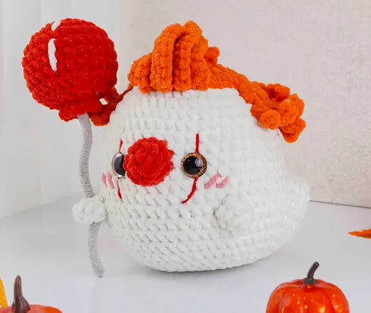 Witchy owl Halloween crochet PDF pattern by MrsCrochetWorld