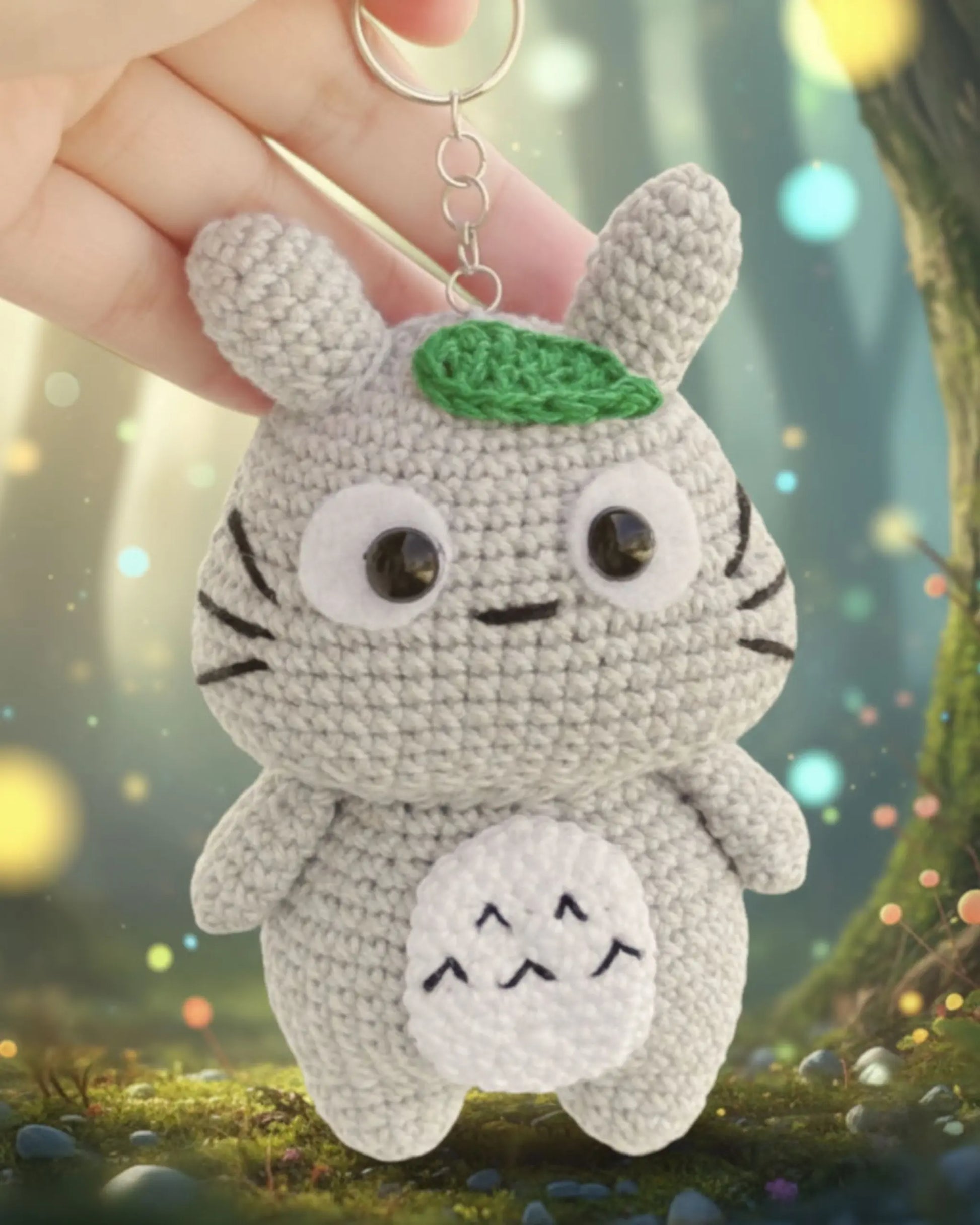 tiny amigurumi crochet page 6 — beginner keychain pattern PDF MrsCrochetWorld