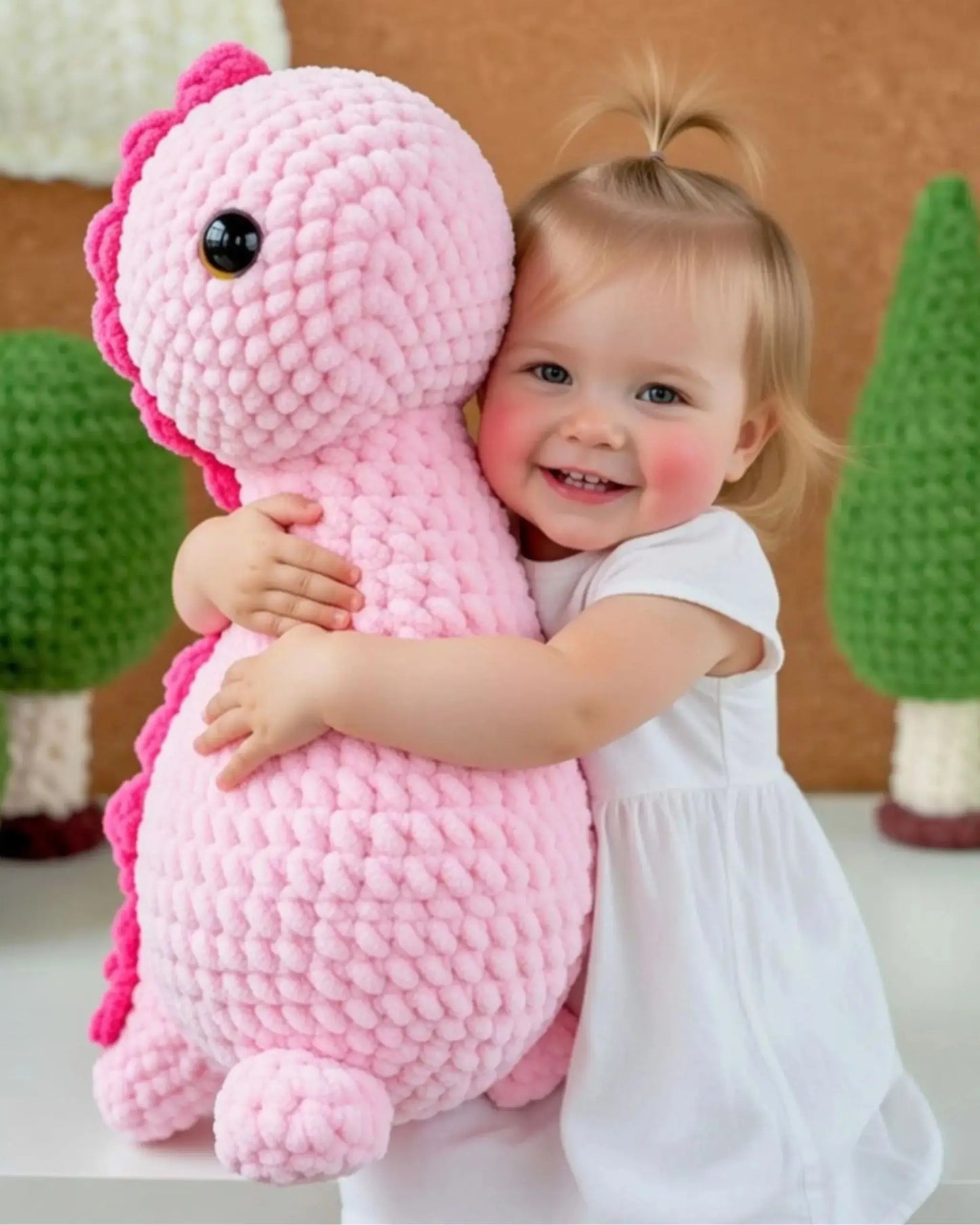 dinosaur amigurumi crochet pattern page 6 — beginner PDF MrsCrochetWorld