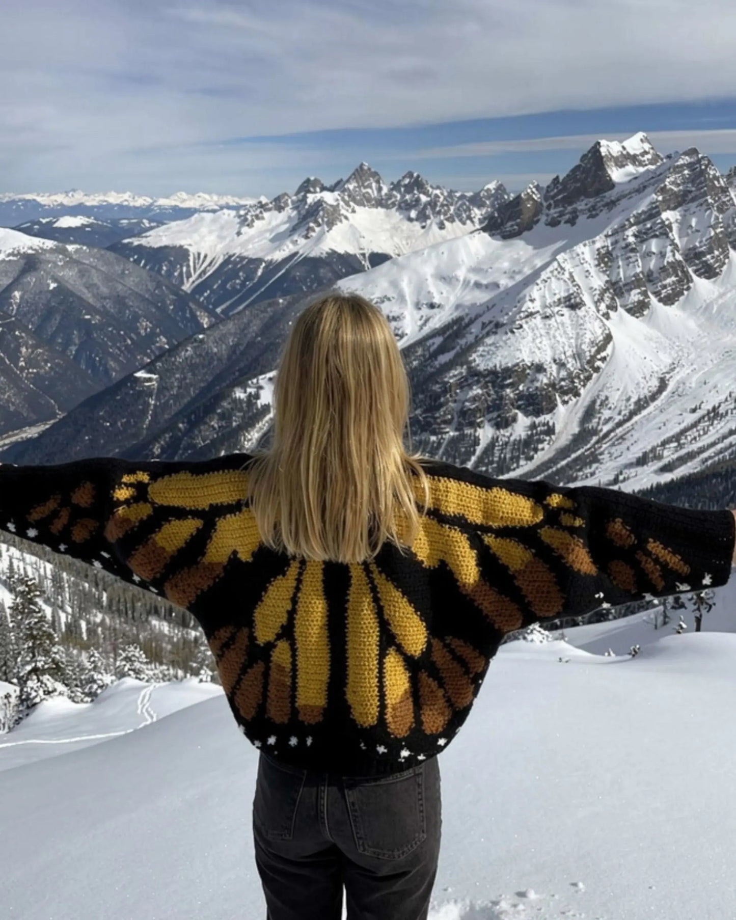 butterfly cardigan crochet page 6 — pattern tutorial PDF MrsCrochetWorld