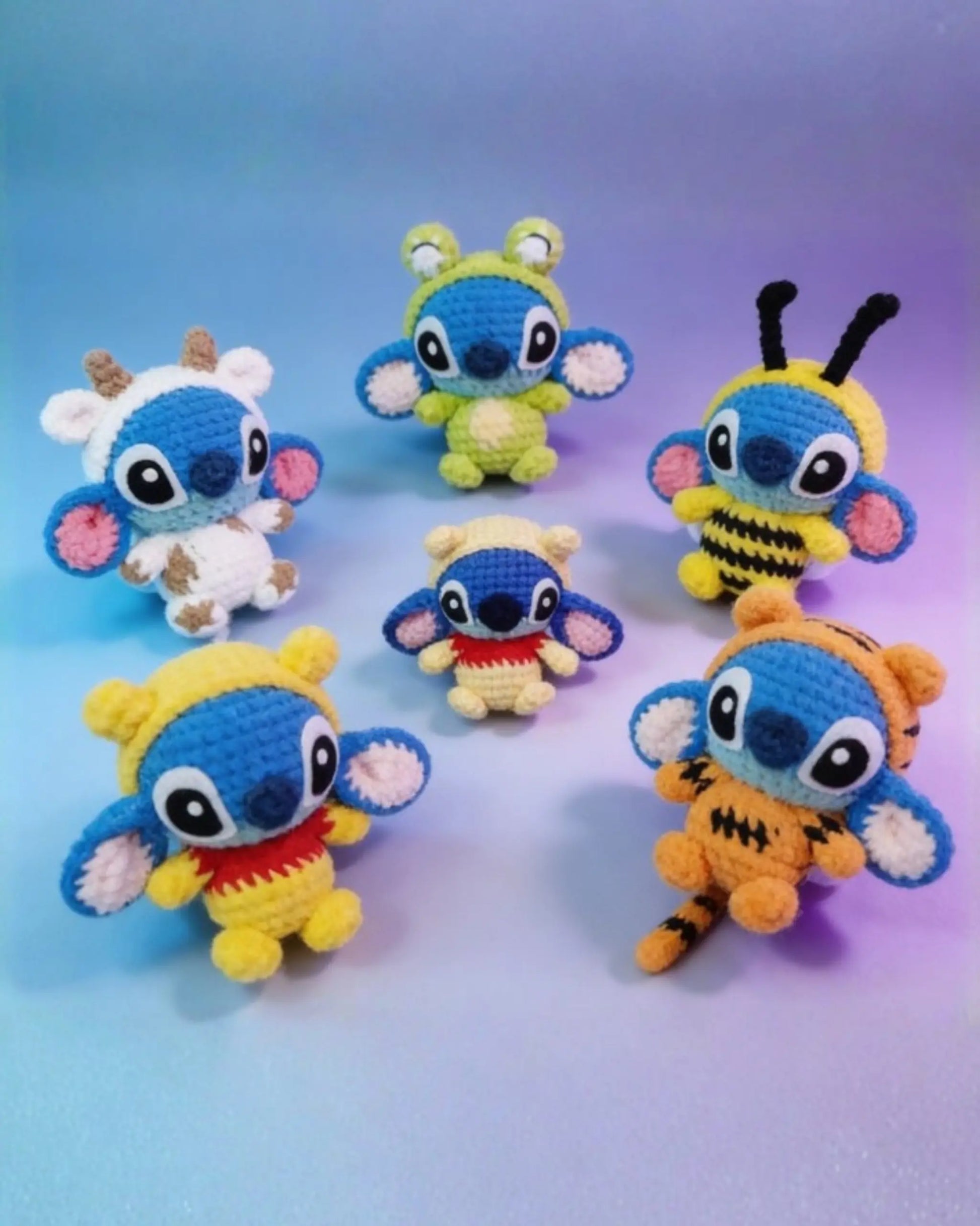 Stitch amigurumi crochet pattern page 6 — 11 designs PDF MrsCrochetWorld