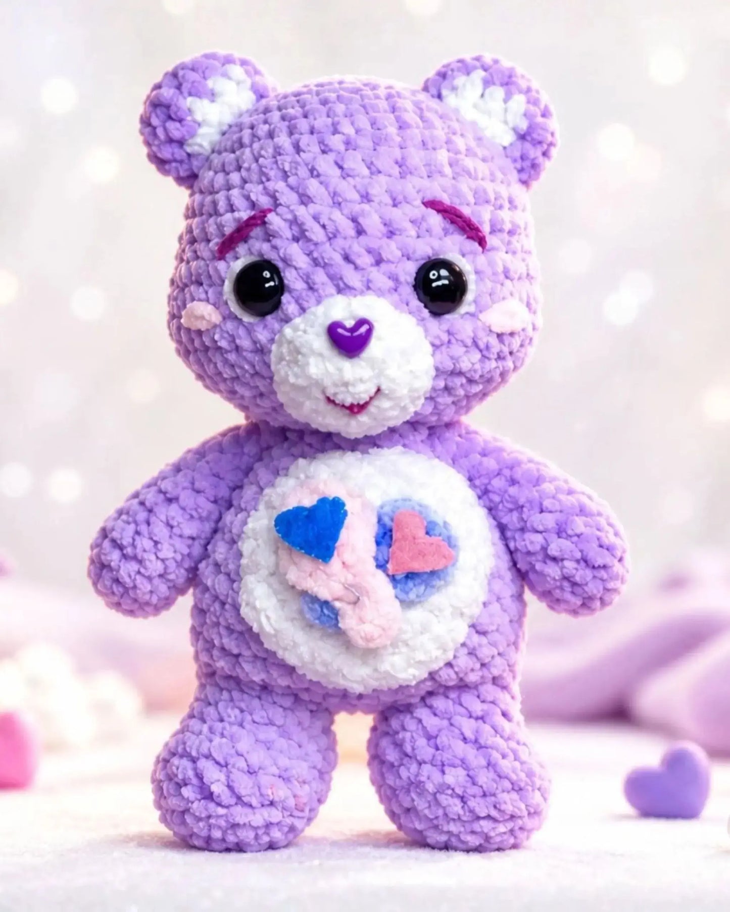 Care Bears crochet pattern page 7 — no-sew amigurumi PDF