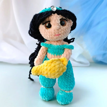12-in-1 Princess Crochet Doll Pattern Bundle — PDF Download crochet pattern PDF by MrsCrochetWorld