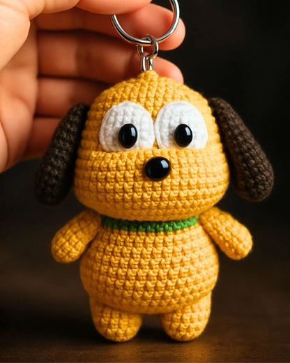 tiny amigurumi crochet page 8 — beginner keychain PDF MrsCrochetWorld