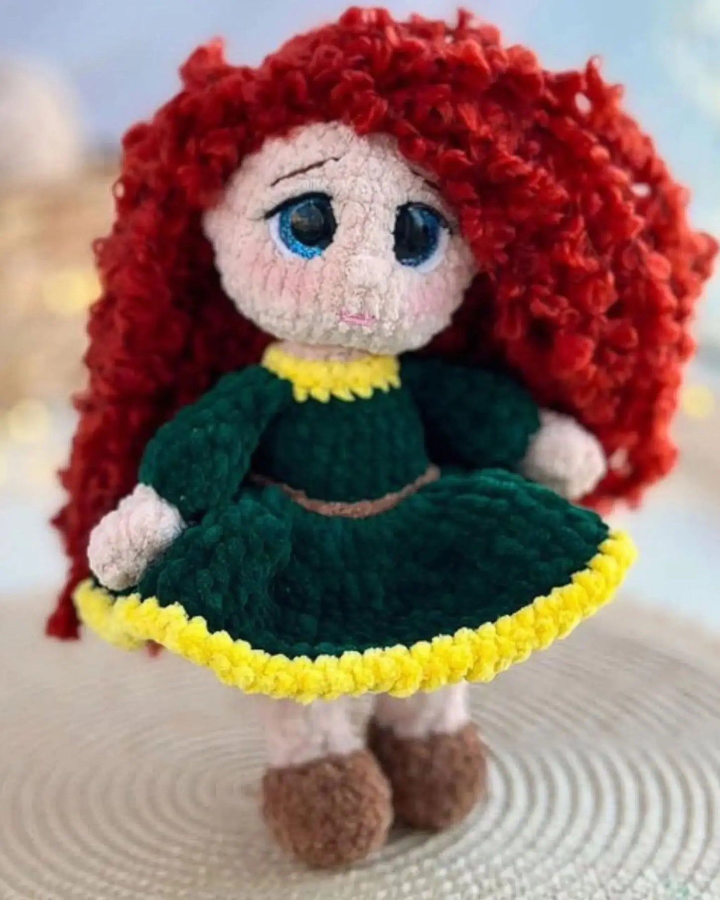 princess amigurumi crochet page 8 — doll pattern PDF MrsCrochetWorld