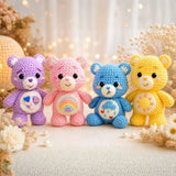Care Bears Crochet Pattern — 4in1 Amigurumi Bundle PDF