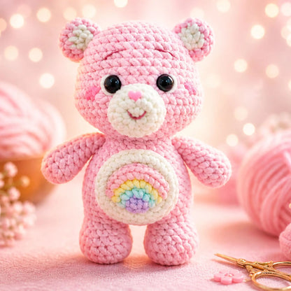Care Bears Crochet Pattern — 4in1 Amigurumi Bundle PDF