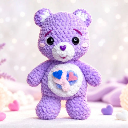 Care Bears Crochet Pattern — 4in1 Amigurumi Bundle PDF
