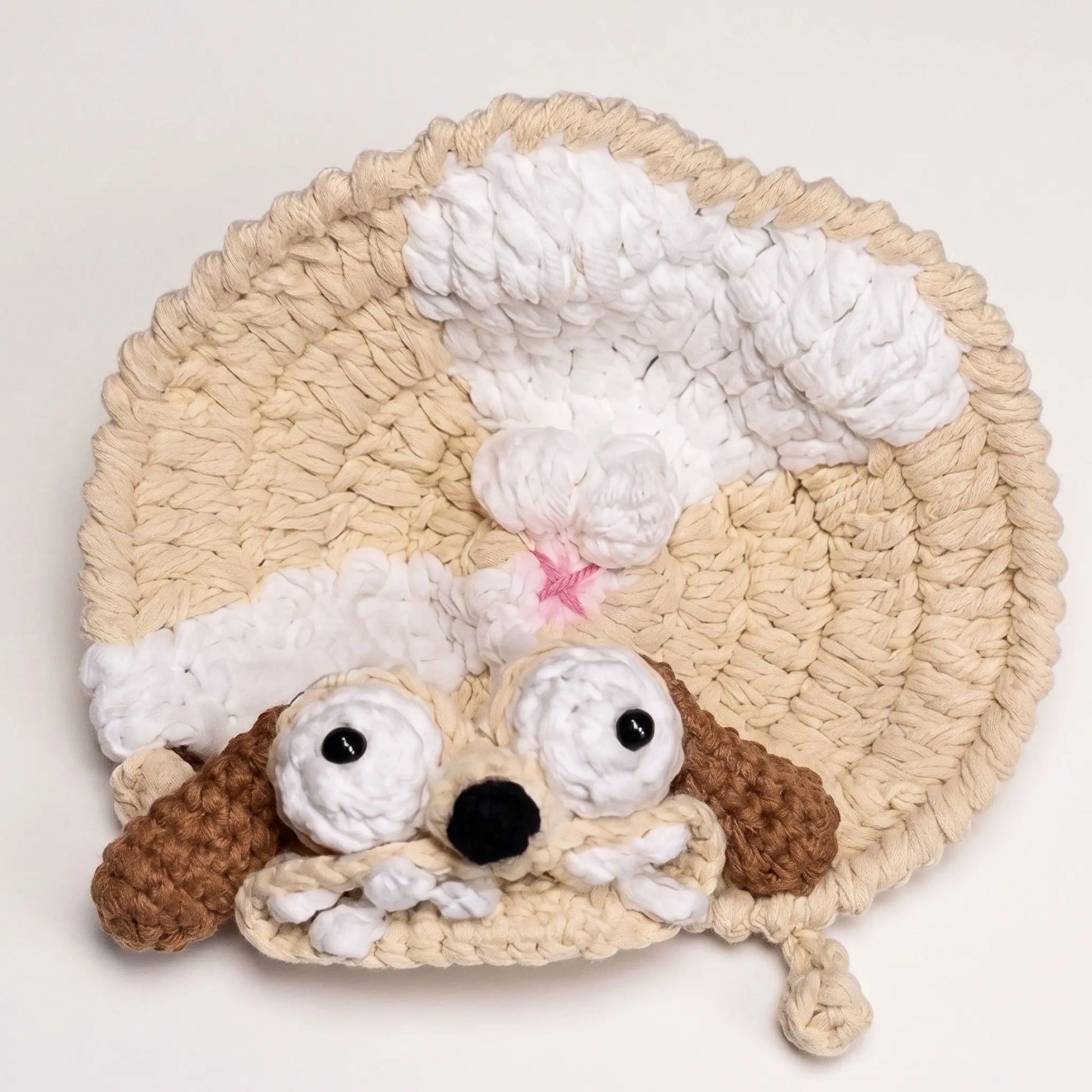 Crochet coaster pattern set — adorable animal designs perfect for home decor handmade gift