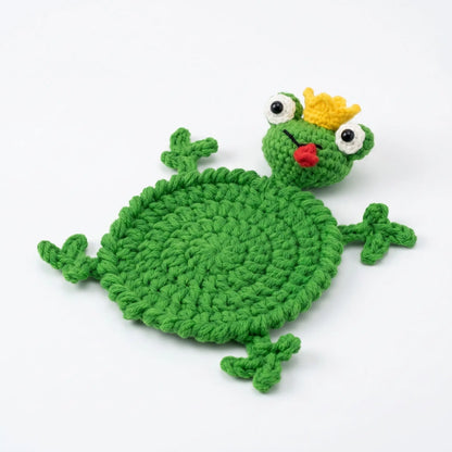 Beginner crochet coaster patterns — 20-in-1 animal bundle with step-by-step photo instructions