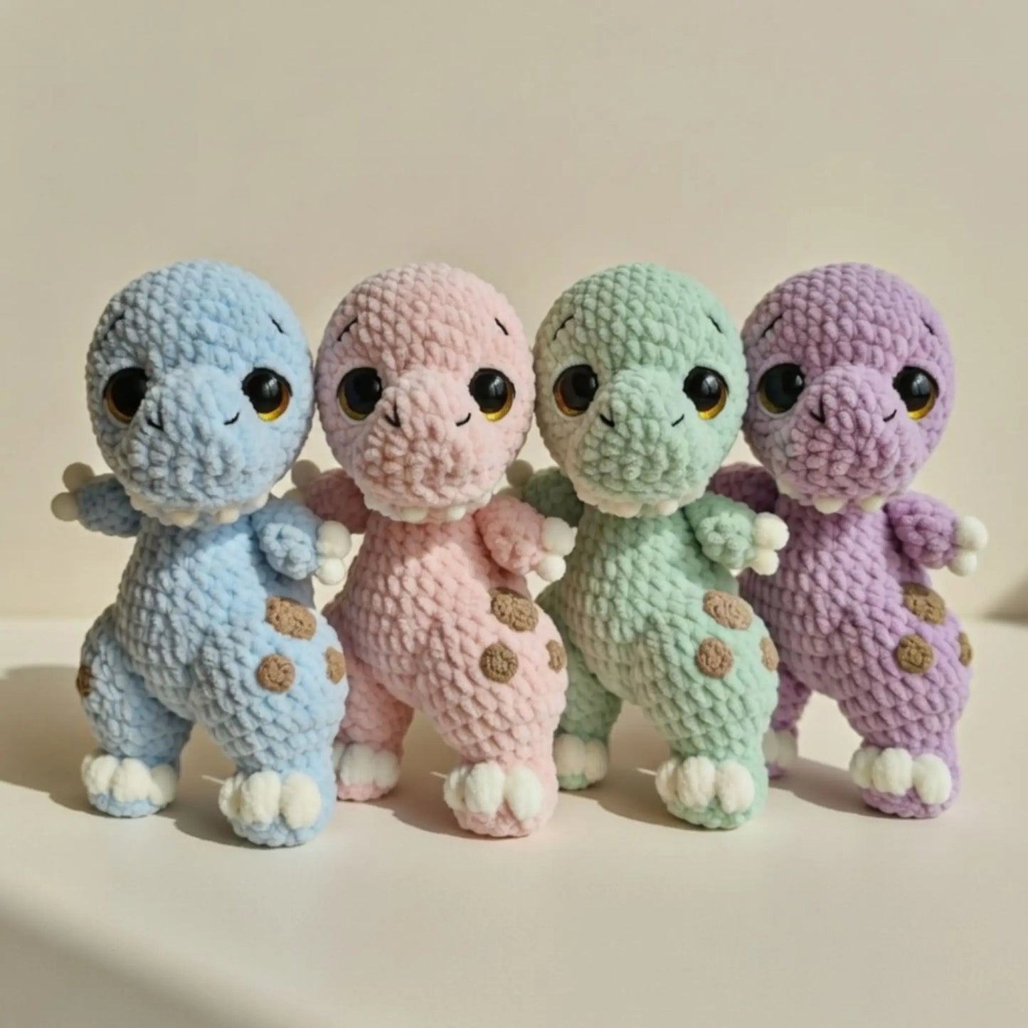 T-Rex Dinosaur Crochet Pattern — Amigurumi Beginner PDF