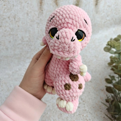 T-Rex Dinosaur Crochet Pattern — Amigurumi Beginner PDF