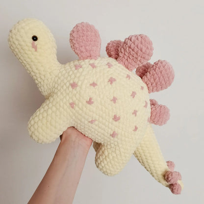 Easy Stegosaurus Crochet Pattern (PDF) for Beginners